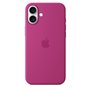 APPLE iPhone 16 Plus - Coque en silicone avec MagSafe - Fuchsia