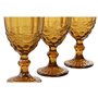 Set de Verres Home ESPRIT Ambre Verre 325 ml (6 Unités)