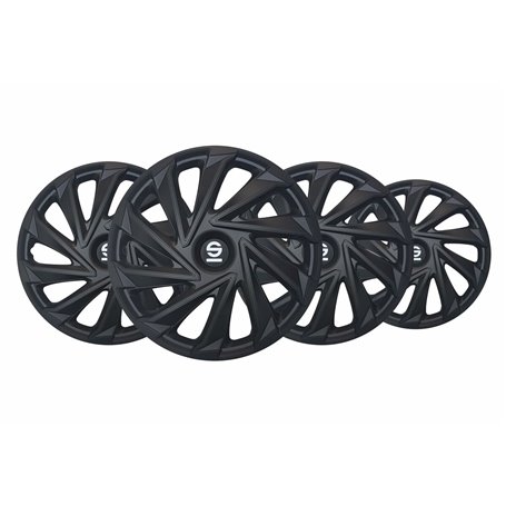 Enjoliveur Sparco Varese Noir 15" 4 Unités