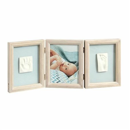 Cadre photo BABY ART Birth Gift Marron Bois