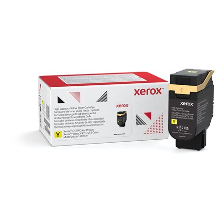 Xerox Cartouche de toner Jaune de Grande capacité Imprimante couleur ® C410/multifonctions ® VersaLink® C415 (7000 pages) - 006R