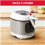 Moulinex Mega Unique Autonome 2100 W Argent, Blanc