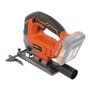 Scie sauteuse pendulaire sans fil 20V - DUAL POWER POWDP25300 - Bois - Orange - Vitesse 0-2300tr/min