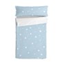 Housse de couette non rembourrée HappyFriday Basic Kids Little star Bleu 90 x 200 cm