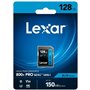 Carte Mémoire Micro SD avec Adaptateur Lexar LSD0800P128G-BNNNG 128 GB