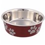 Mangeoire pour chiens Trixie Acier inoxydable Ø 12 cm 300 ml