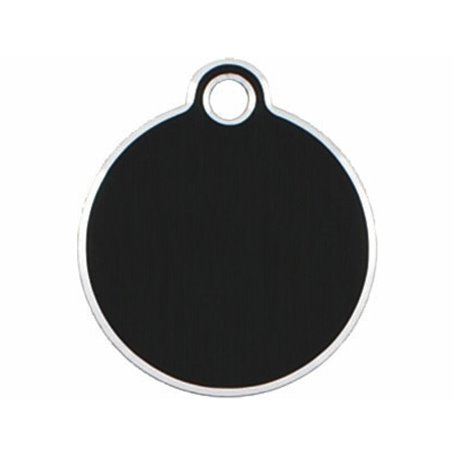 Plaque d'identification Imarc Circle Noir