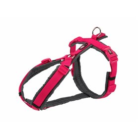 Harnais pour Chien Trixie Trekking New Premium Graphite Fuchsia S/M