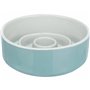 Mangeoire pour chiens Trixie Slow Feeding Bleu Gris Ø 14 cm 450 ml
