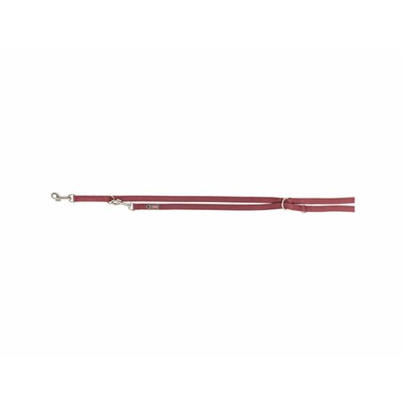 Laisse réglable pour chien Trixie Premium Rouge XS/S