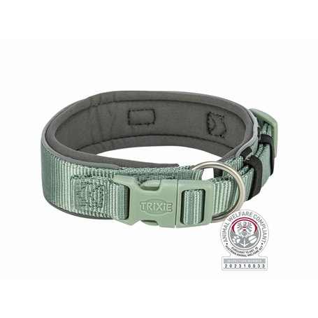 Collier pour Chien Trixie Premium Vert Graphite L/XL 53-62 cm