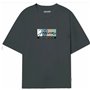 T-shirt à manches courtes homme Jack & Jones JORPORTLAND BLOCK BRANDING SS CN LN 12262662 Vert