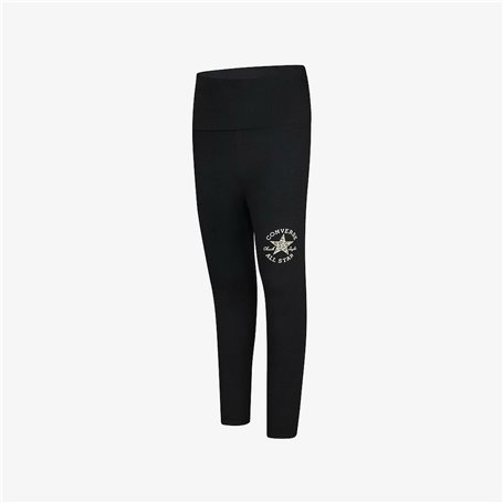 Leggings de Sport pour Enfants Converse 4CF987 023 Noir