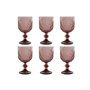 Set de Verres Home ESPRIT Rose Verre 8 x 8 x 14