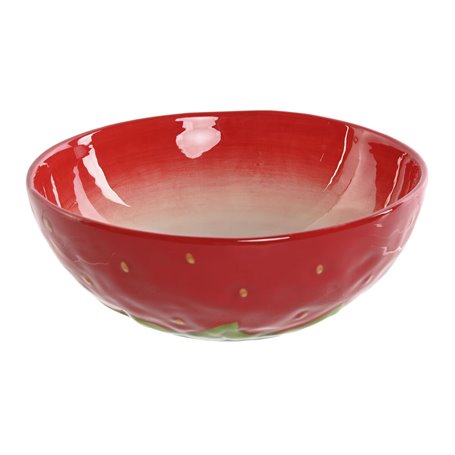 Bol Home ESPRIT Rouge Grès Moderne 19