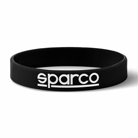 Bracelet Homme Sparco S099093NR10 Silicone 9 cm Noir (Taille unique) (10 Unités)