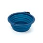 Gamelle Pliable pour Animaux Domestiques Gloria Bleu Silicone Aluminium 550 ml