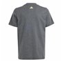 T shirt à manches courtes Enfant Adidas Essentials Big Logo Gris
