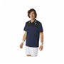 Polo à manches courtes homme Asics Court Blue marine