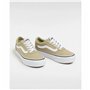 Baskets Casual pour Femme Vans Ward Platform Cnvs Elm Beige Marron Clair