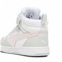 Chaussures casual enfant Puma Rebound V6 Mid Infantil Blanc