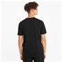 T-shirt à manches courtes homme Puma 586666 01 Noir (1 Unité)