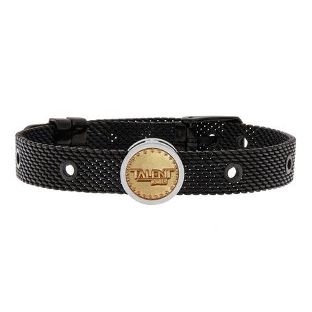 Bracelet Homme Talent Jewels TJA-6-01-01-2-215 Noir