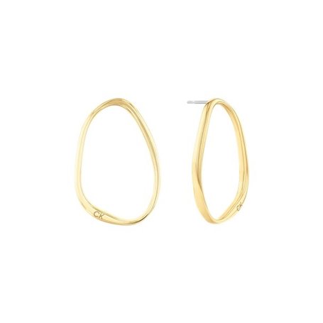 Boucles d´oreilles Femme Calvin Klein SCULPTURAL Acier inoxydable Doré
