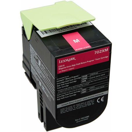 Lexmark 702XM R Cartouche de toner 1 pièce(s) Original Magenta