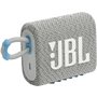 Haut-parleurs bluetooth portables JBL JBLGO3ECOWHITE Blanc