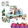 LEGO Friends 42663 Camping-car de l'amitié - Jouet de construction pour filles des 7 ans