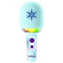 Lexibook - Microphone Karaoke Reine des Neiges - 3 modes et 4 effets sur la voix - Recharge USB-C - Bluetooth Sans fil