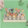 Abc Flowers - TOP BRIGHT - 26 Pots de Fleurs - Lettres Majuscules - Lettres Minuscules - Alphabet