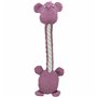 Jouet pour chien en peluche Trixie Polyester Tissu Peluche Coton Hippopotame 50 cm