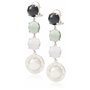 Boucles d´oreilles Femme Majorica Acier inoxydable Argent 925