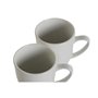 Ensemble de 4 mugs DKD Home Decor Blanc Porcelaine 330 ml 12 x 10 x 9 cm