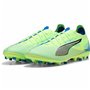 Chaussures de Football pour Adultes Puma Ultra 5 Match Mg Jaune