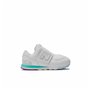 Chaussures de Sport pour Enfants New Balance 574 NEW-B HOOK LOOP Blanc