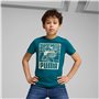 T shirt à manches courtes Enfant Puma Ess+ Mid 90S Graphic Bleu