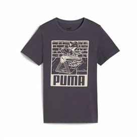 T shirt à manches courtes Enfant Puma Violet