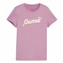 T shirt à manches courtes Enfant Puma Essentials+ Script Metallic G