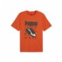 T-shirt à manches courtes homme Puma Graphics Sneaker Orange