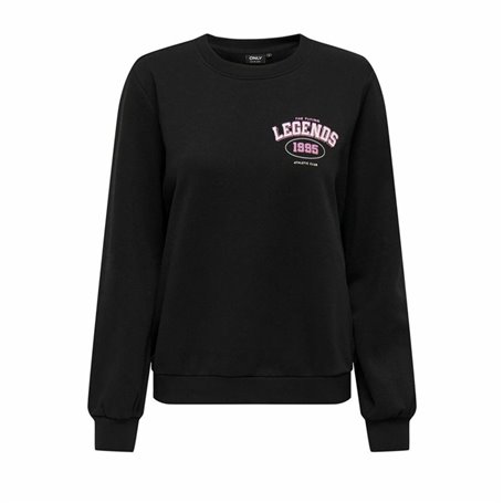 Sweat sans capuche femme Only Onlkimmie Noir