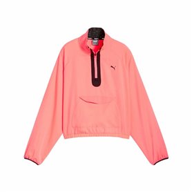 Sweat sans capuche femme Puma Hypernatural Woven 1/2 Zip