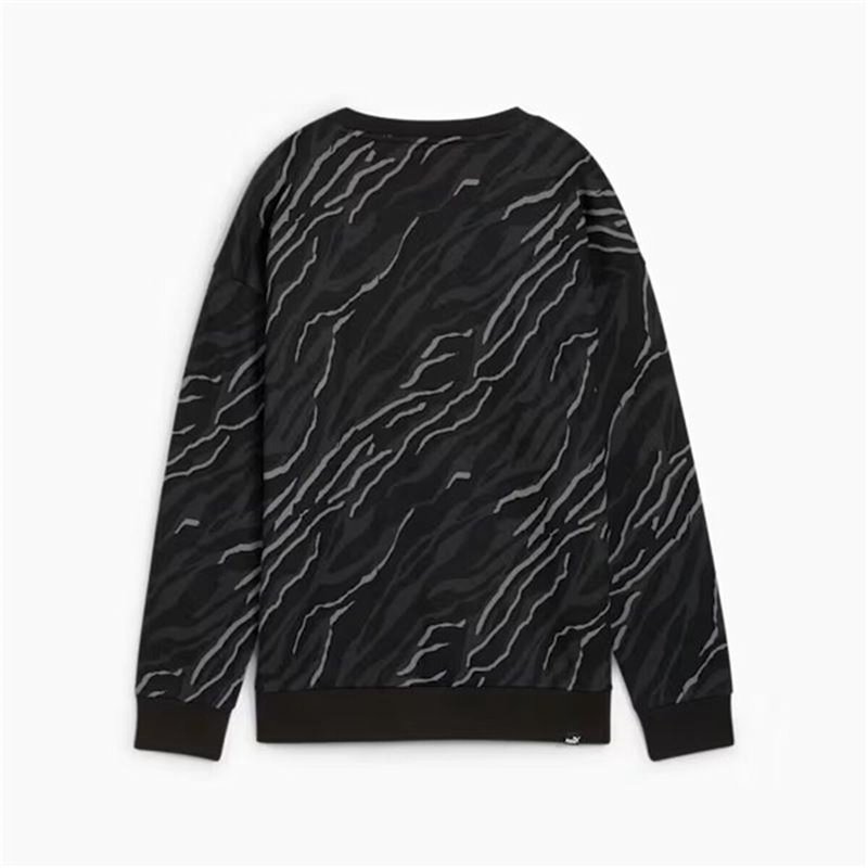 Image secondaire de Sweat sans capuche femme Puma Essentials+ Animal Aop Crew Fl Mujer Noir