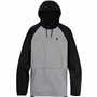 Sweat à capuche homme Burton Noir Gris