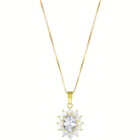 Pendentif Femme Amen CLLDGGBB Argenté