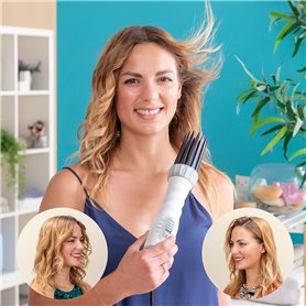 Sèche-cheveux, Brosse Soufflante et Boucleur 3 en 1 Dryple InnovaGoods 550 W