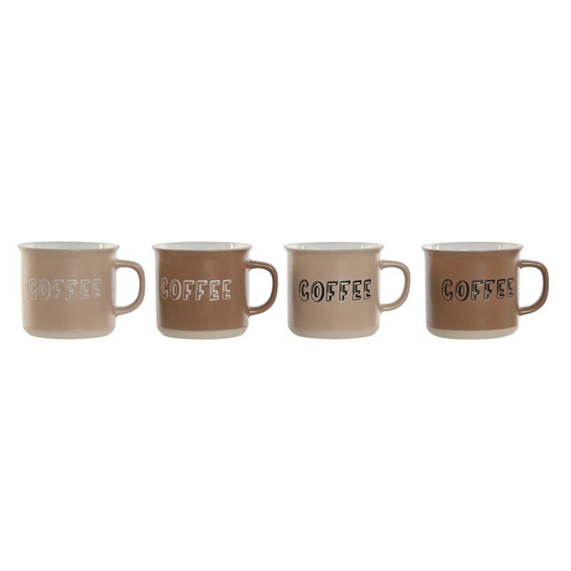 Image secondaire de Ensemble de 4 mugs Home ESPRIT Multicouleur
