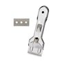 Racloir pour Vitrocéramique Argenté Métal 13,5 x 4,5 x 1 cm (12 Unités)